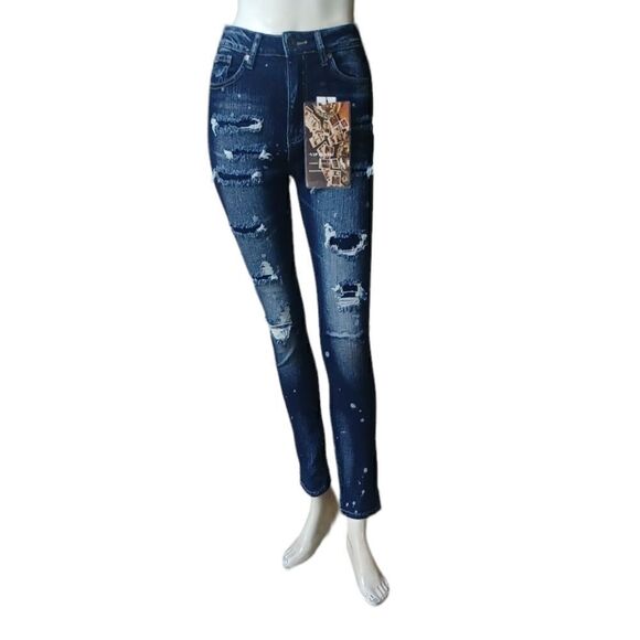 692247.....VIP Skinny Jeans Size 1/2, 5/7, 3/4, 7/8 - Picture 1 of 6